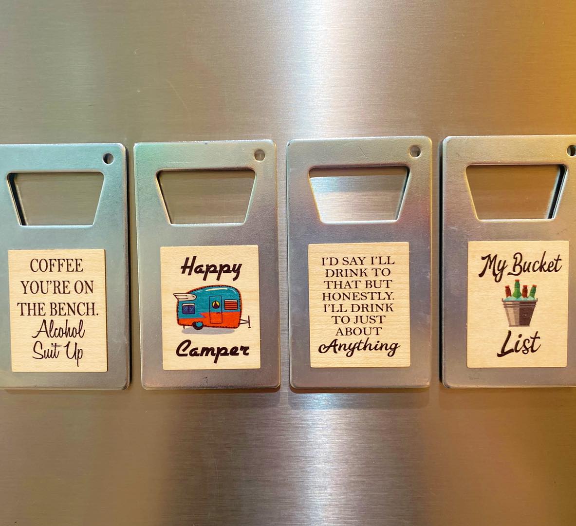 Magnetic Bottle Opener – My Bucket List - Limited Edition