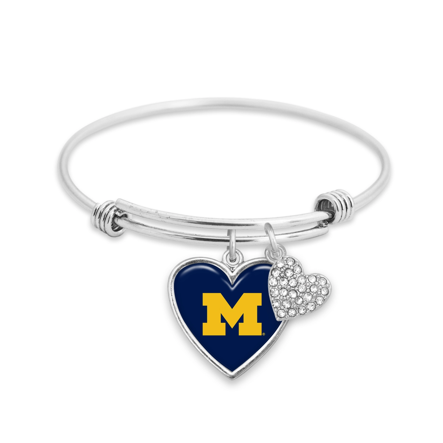 Michigan Wolverines Bangle Bracelet
